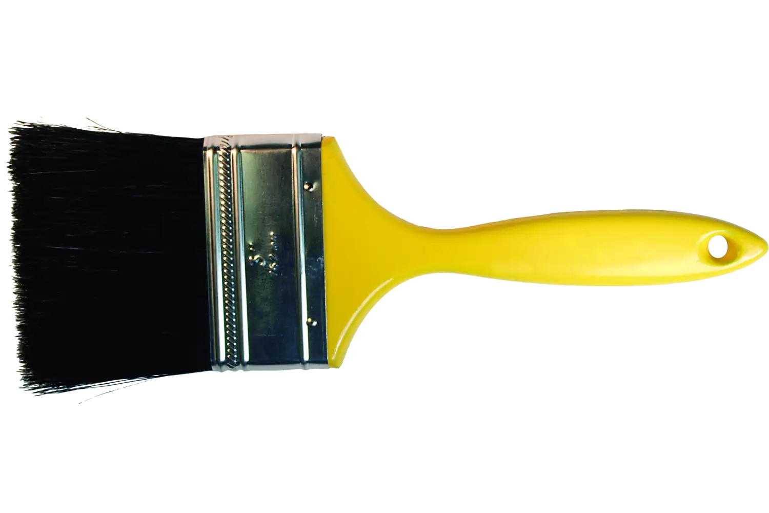 Picture of Pferd Wall Brush 3" Black Bristle Fill Yellow Plastic Handle